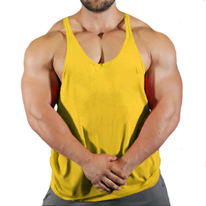Camiseta Deportiva Ligera para Hombre, Camiseta sin Mangas para Correr, Transpirable, de Poliéster, de Buena Calidad, para Gimnasio y Deportes - Product Image 5