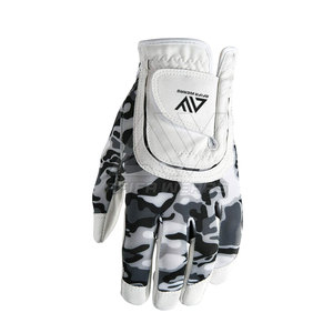 Gants de golf pour homme de haute qualité, en cuir véritable, légers, antidérapants, service OEM personnalisé, camouflage, prix bas - Product Image 1