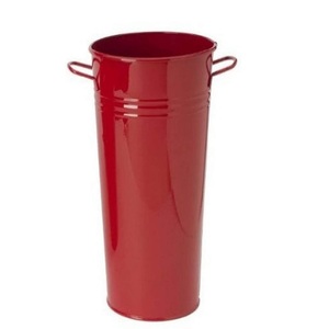 Jardinière de vase de sol à impression personnalisée en aluminium moderne fait à la main avec un design écologique pour la décoration de jardin à la maison-Couleurs personnalisées disponibles - Product Image 6
