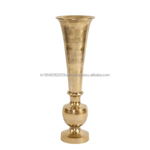 Fabricant de vases à fleurs modernes en métal pour table de mariage, bureau, restaurant, maison, salon, décoration pour l'exportation depuis l'Inde - Product Image 6