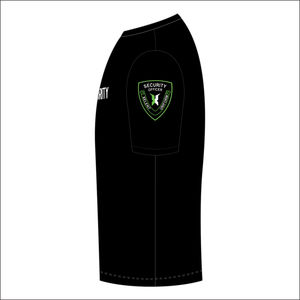 Camiseta de Uniforme de Guardia de Seguridad Unisex 2026 para Verano, Logotipo Personalizado, Manga Corta Negra, Ropa de Trabajo para Hombres y Mujeres Adultos, OEM - Product Image 3
