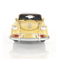 Miniature de voiture classique Porsche 356 Speedster 1955, artisanat ancien et moderne, modèle de collection, en fer rectangulaire moderne et léger