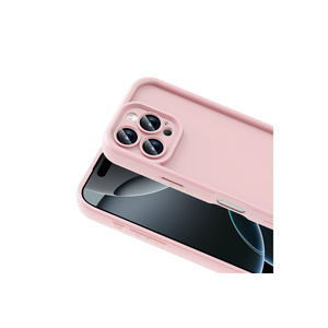 Funda de Silicona con Diseño de Piña Netzy SAFA para iPhone 16 Pro, Negra, Rectangular, Electrochapada, Antihuellas, para Cámara - Product Image 6