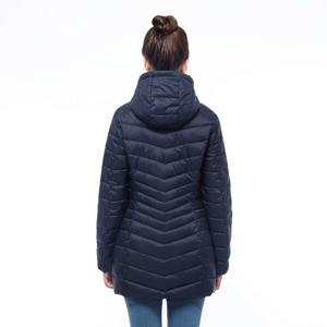 เสื้อแจ็กเก็ตขนเป็ดไนลอนสีทองเสื้อผ้าฤดูหนาวของผู้หญิง - Product Image 2