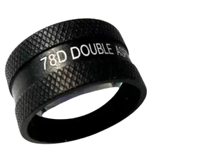 Lentille d'optométrie 78 D pour lampe à fente, couleur noire, avec boîte... - Product Image 3