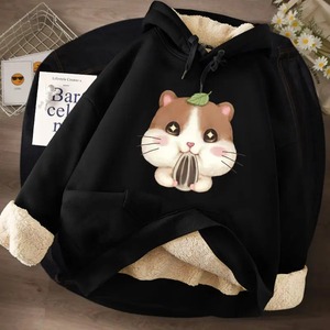 Sudadera con Capucha Personalizada al por Mayor, Negra, Antiarrugas, Ligera, para Hombre, Forrada de Felpa, Estilo Urbano, 100% Algodón, 310 gramos, Invierno - Product Image 5