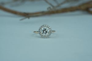 Premium Lab Grown Diamond Ring Round Cut VS1 Clarity IGI SGL Certified Gold Rose Gold Silver Wholesale Supplier - Product Image 2