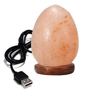 Anwar Enterprises Lampe au sel rose de l'Himalaya écologique Œuf sculpté poli Décoration Formes géométriques Style d'amour Vente en gros - Product Image 3