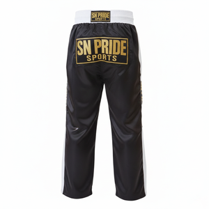 กางเกงจ็อกเกอร์ผ้าซาตินสั่งทำขายดีที่สุด กางเกงมวยไทยมืออาชีพ ใส่สบาย ระบายอากาศ แห้งเร็ว ซักง่าย กางเกงผู้ชาย - Product Image 5