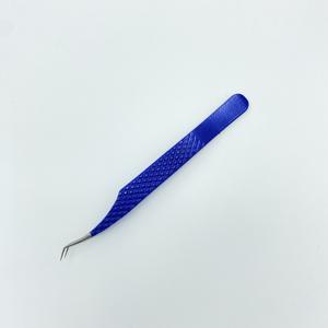 Pince à épiler d'extension de cils professionnelle de haute qualité avec pointe en acier inoxydable régulière pointue couleur personnalisée directement Pakistan ASI - Product Image 3