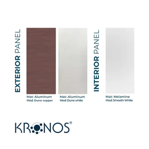 Evolution: Puerta blindada de aluminio con panel de aluminio DUNE Estilo italiano moderno Montaje fácil - Product Image 3