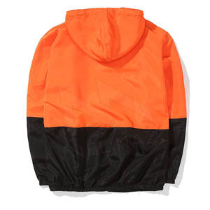 Chaqueta cortavientos ligera para hombre al mejor precio, lluvia impermeable para exteriores personalizada con cuello levantado, estilo callejero - Product Image 2