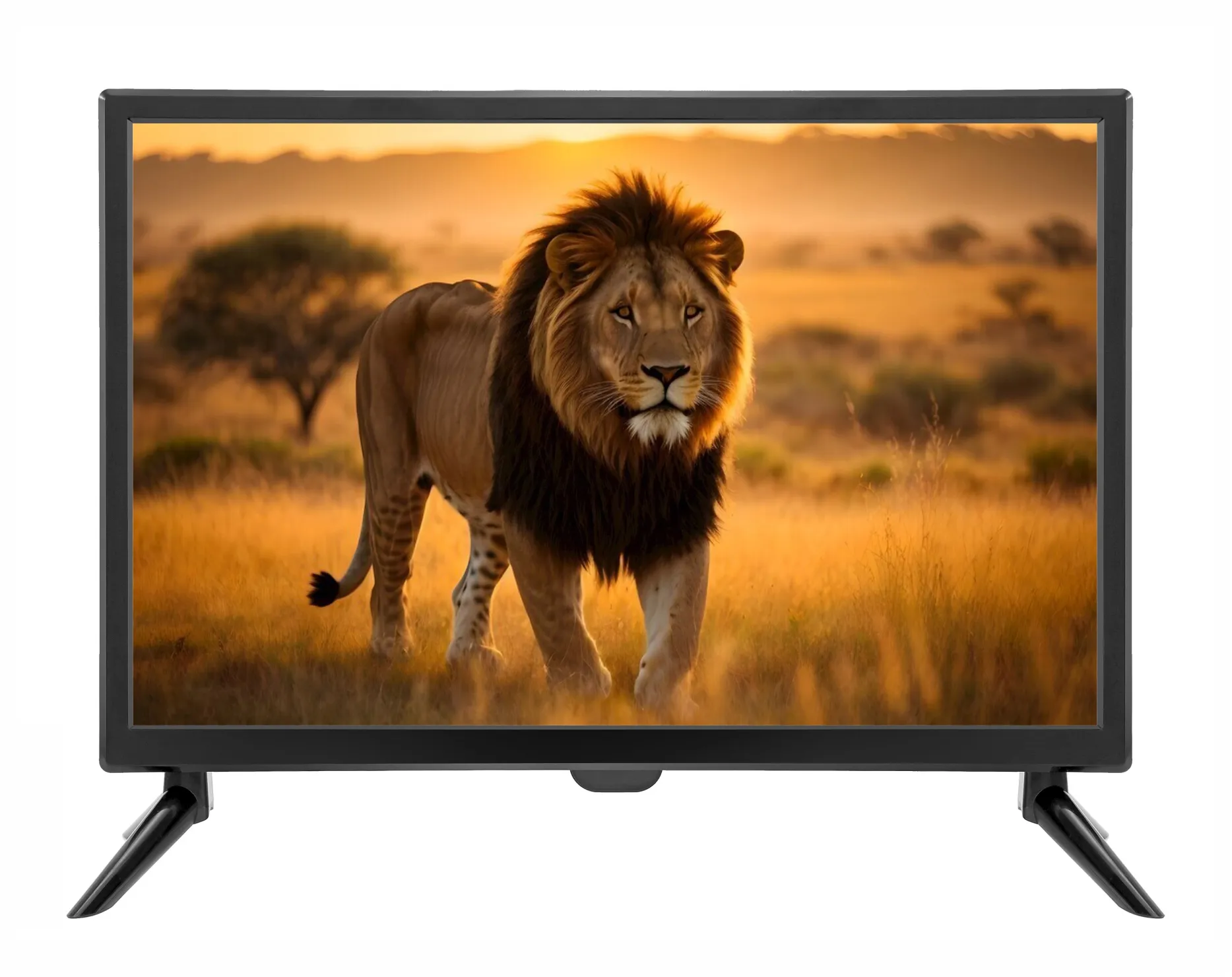 TV LED et LCD de haute qualité 15''17''19'' 22 "24" 32 "pouces avec visionnage de nouvelle génération T2S2 ATSC ISDB-T T2 ATV