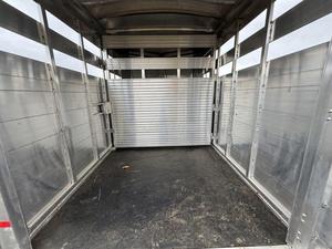 Top Rated High Quality Cheap 17 Horse Trailer with 6440 Lbs. Payload 17x66x7 Dimensions - Product Image 5