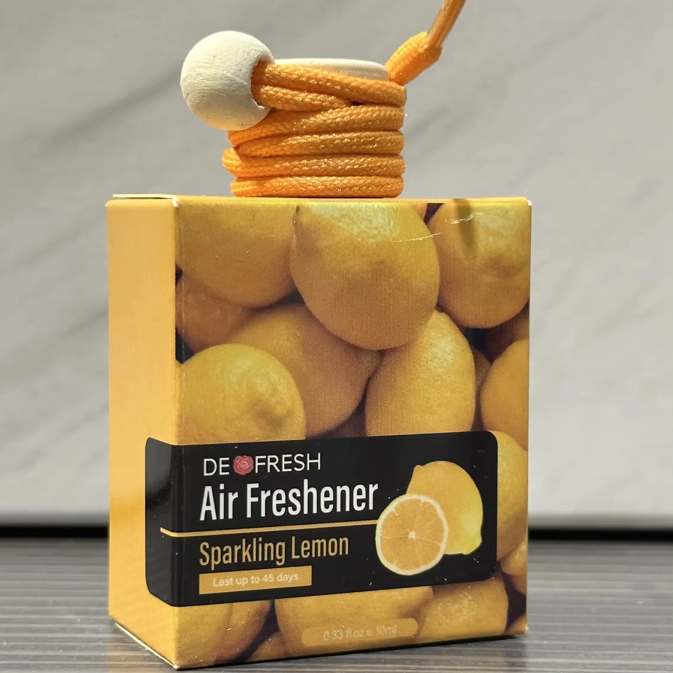 Customized Car Air Freshener Wholesale Price Fresh Aroma For Home Car Office Use Various Scent Sparkling Lemon Malaysia