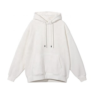 Sweats à capuche personnalisés unisexes pour hommes avec design gaufré Sweatshirts d'hiver en polyester/coton avec logo personnalisé - Product Image 4