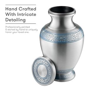 ที่เก็บขี้เถ้ากระดูกโกงเก๋ๆทำจากอะลูมิเนียม100% สำหรับผู้ใหญ่ของที่ระลึกงานเผาศพ - Product Image 2
