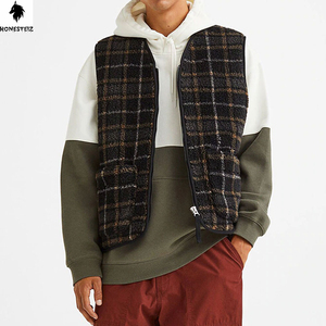 เสื้อมีฮู้ดผ้าซักแบบวินเทจผ้าคอตตอนเนื้อหนาพิมพ์ลายเทอร์รี่ผ้าหนาสำหรับผู้ชายเทคนิคการปักสีพื้นแบบนูนสำหรับฤดูหนาว - Product Image 4