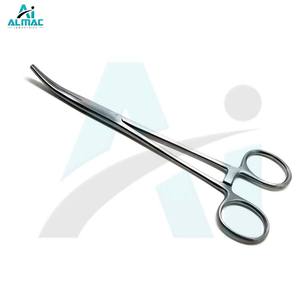 Fórceps de arteria Crile ALMAC Instrumentos quirúrgicos profesionales de acero inoxidable utilizados para hemostasia en hospitales - Product Image 1