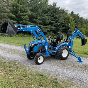 รถตักขนาดเล็กแบบ4x4รถแทรกเตอร์ขนาดเล็กสำหรับใช้ในฟาร์มรถตักดิน - Product Image 1