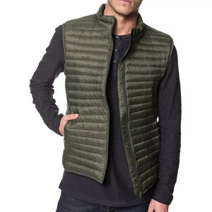 Chaqueta de chaleco acolchado para hombre de media manga personalizada al por mayor, chaqueta de calefacción acolchada para hombre de alta calidad, chaquetas para exteriores - Product Image 4