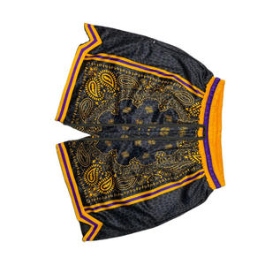 Pantalones cortos de malla atlética Pantalones cortos deportivos de béisbol para hombres Diseño elegante y moderno Entrenamiento Correr Pantalones cortos de gimnasio - Product Image 2