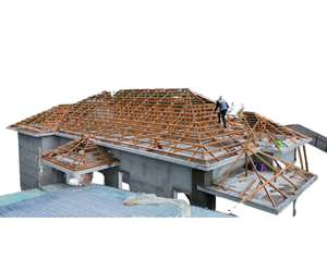 Eratek โครงเหล็กไฟเคลือบ duracoat น้ำหนักเบา, โครงหลังคาบ้านที่อยู่อาศัยเกรด G550 STV32-50มาตรฐาน JIS - Product Image 1