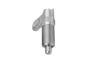 Pasador de Indexación de Acero Inoxidable K1285 con Acción de Leva, Rosca Derecha, M20x1.5, Fijador de Posicionamiento Industrial - Product Image 4