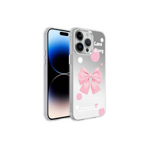 Coque en silicone de luxe SENK Mimbo Series au design brillant pour iPhone 14 Pro 14 Plus 11 Pro, en silicone souple, style élégant, nouveau modèle en vente. - Product Image 1