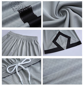 Conjunto de Uniforme de Fútbol para Hombre, Tejido Ligero y Transpirable para Entrenamientos, Partidos, Juego en Equipo, Ajuste Cómodo, Estilo Deportivo, Flexible - Product Image 6