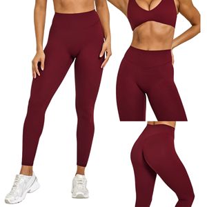 Nuevos Leggings de Yoga Acampanados de Cintura Alta para Mujer, Pantalones de Gimnasio de Pierna Ancha con Control de Abdomen y Antiolor para Entrenamiento - Product Image 1