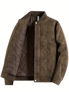 Recién llegado, chaqueta de invierno Bomber para hombre, chaqueta Bomber de alta calidad para hombre, chaqueta de invierno Bomber hecha a medida para HOMBRE - Product Image 6