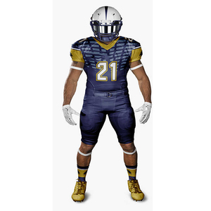 Personalizado al por mayor de fútbol americano juvenil Jersey uniforme unisex de fútbol americano uniforme conjunto - Product Image 2