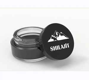 Lab Tested Food Grade Himalayan Shilajit Resin Vitamin Rich Natural Herbal <b>Extract</b> in Glass Container & Bottle Bulk Supply - Product Image 1