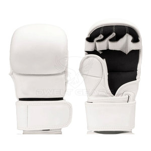 Gants de boxe en cuir PU de haute qualité pour l'entraînement MMA faits à la main avec marque privée personnalisée meilleur produit de qualité en vente en ligne - Product Image 4