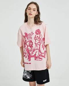 Camiseta de manga larga de doble capa con estampado personalizado para hombre, estilo estético, lavada, con gráfico desgastado, MOQ bajo - Product Image 5