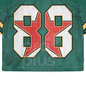 Camiseta Deportiva Retro de Hockey y Fútbol para Hombre, Transpirable, Talla Grande, Manga Corta, Diseño Atlético Vintage, Estilo Retro de Equipo - Product Image 5