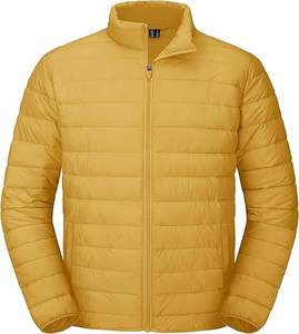 Veste matelassée d'hiver pour homme, nouveau style, prix bas, manteau rembourré chaud avec du nylon et impression extérieure pour l'hiver - Product Image 1