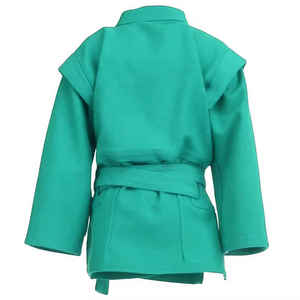 Uniformes Sambo professionnels coton doux Sambou uniforme Taekwondo uniforme Arts martiaux Bjj Gi 100% coton perle armure 450 Gsm - Product Image 1