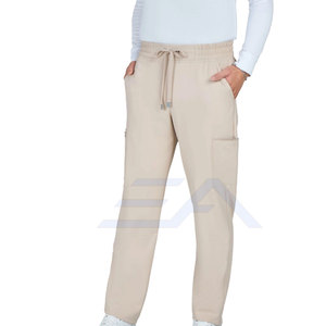 Pantalons médicaux à jambe droite pour hôpital, faible MOQ - Matière coton/polyester, détection des aiguilles, service OEM - Product Image 1