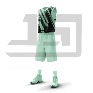 Uniforme de Baloncesto de Alto Rendimiento, Jersey Deportivo de Poliéster Estampado con Pantalones Cortos a Juego para Entrenamiento y Competencia - Product Image 5