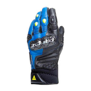 Gants de moto courts DAINESE Carbon 4, gants de sport en polyester protecteurs pour une utilisation estivale et hivernale - Product Image 1