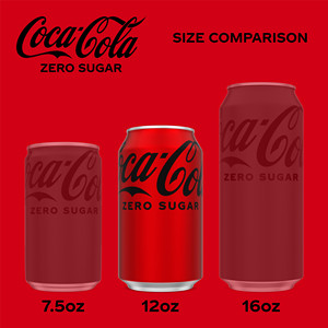 <span class=keywords><strong>Coca</strong></span>-<span class=keywords><strong>Cola</strong></span> Zero Sugar Soda Pop sin azúcar, latas de 12 floz, paquete de 24