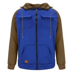 เสื้อฮู้ดดี้ผู้ชายแบบซักได้ ผ้าโพลีเอสเตอร์/คอตตอนเนื้อหนา สไตล์สตรีทแวร์ ปักลาย โอเวอร์ไซส์ ไหล่ตก มีฮู้ด - Product Image 3