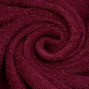 Serviette de toilette multicolore teinte unie, Serviette de bain en coton teint uni, Serviettes assorties teintes unies, Vente en gros - Product Image 2