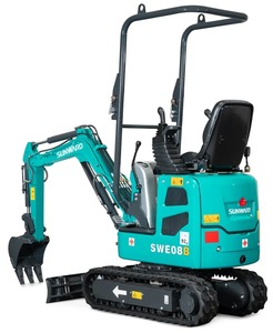 Pour Sunward 08B 1 tonne Mini Excavatrice Performances optimisées pour les espaces restreints Nouvel état avec moteur électrique Changchai - Product Image 1