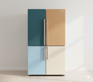 Rollo de Película Decorativa Autoadhesiva de PVC Mate Moderno Hecho en Corea para Sala de Estar, Apartamento, Cocina, Muebles, Decoración de Interiores - Product Image 1