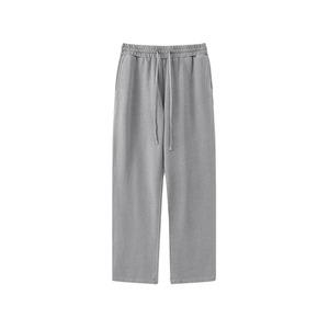 Pantalon de survêtement unisexe à jambe droite, décontracté, coupe large avec cordon de serrage pour le sport, la salle de sport, le salon et le streetwear - Product Image 2