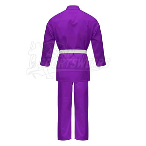 Trajes de Jiu Jitsu para Adultos de la Mejor Calidad, Duraderos, Transpirables, de Secado Rápido, 100% Algodón, Logotipo Frontal, Hechos en Pakistán - Product Image 2