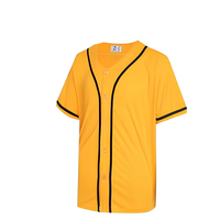 Maillot de baseball personnalisé vierge style vintage rétro respirant avec nom, numéro et logo imprimés, manches courtes, pour adultes, fournisseur OEM 100%